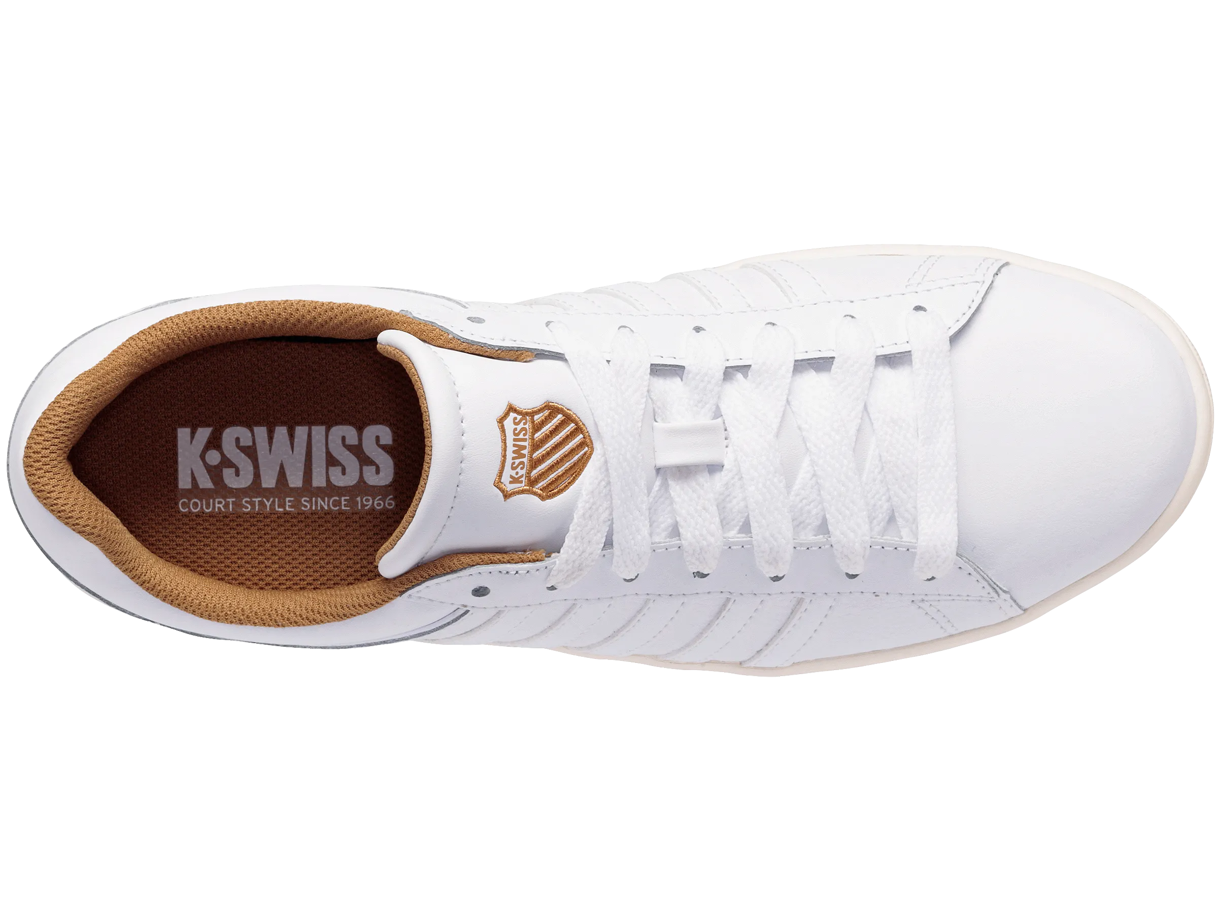 06154-115-M | COURT WINSTON | WHITE/BONE BROWN/ANTIQUE WHITE