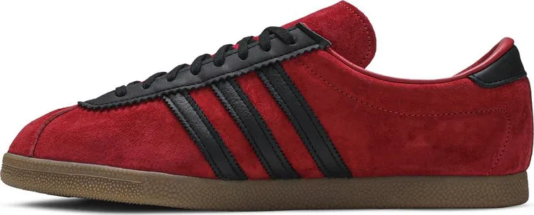 Adidas London 'Scarlet Black' sneakers, red