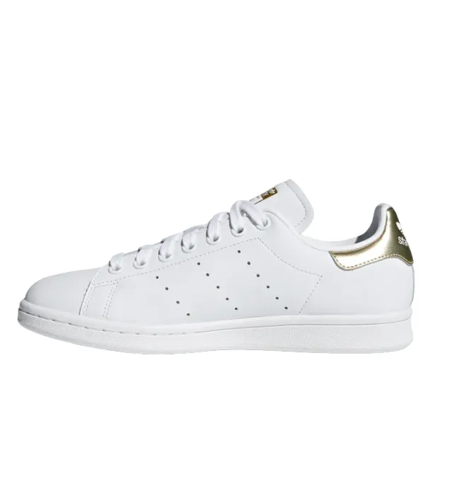 Adidas Originals scarpa sneakers da donna Stan Smith EE8836 bianco-oro