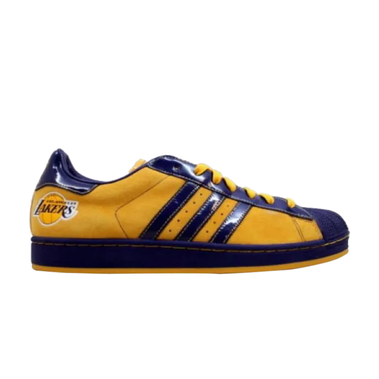 Adidas Superstar 'Los Angeles Lakers' Sneakers, Multicolor