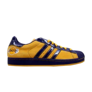 Adidas Superstar 'Los Angeles Lakers' Sneakers, Multicolor