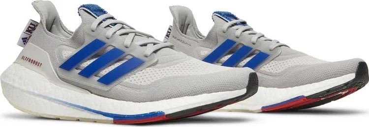 Adidas UltraBoost 21 'NCAA Pack - Kansas' sneakers, gray