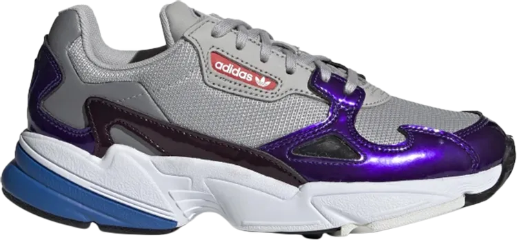 Adidas Wmns Falcon 'Purple Grey' sneakers, gray