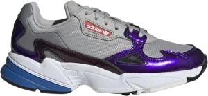 Adidas Wmns Falcon 'Purple Grey' sneakers, gray