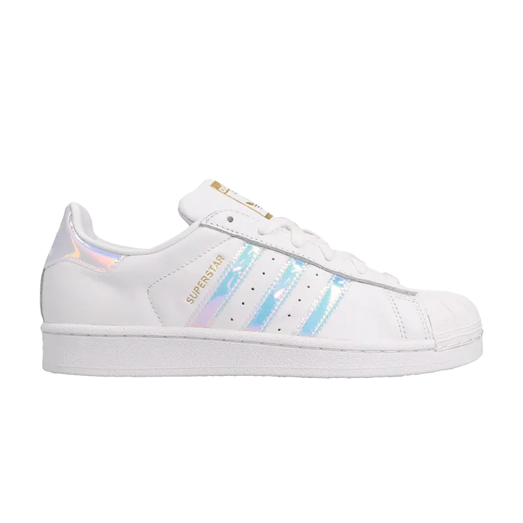 Adidas Wmns Superstar 'Iridescent Hologram' sneakers, white