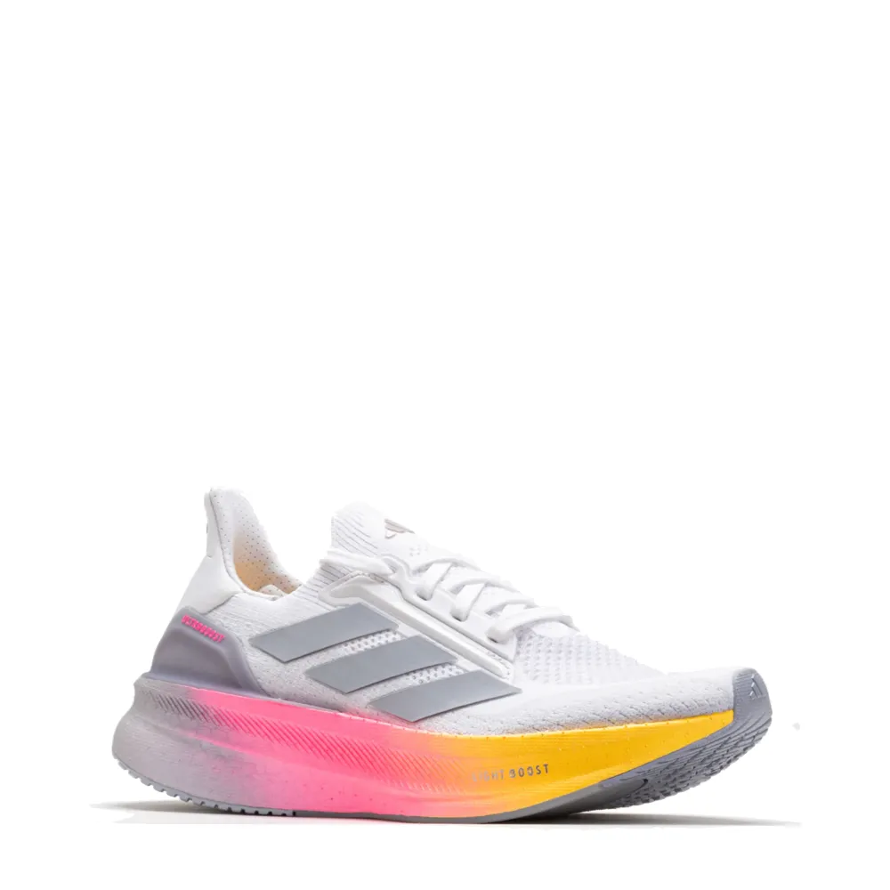 Adidas Women's Ultraboost 5X Sneaker in Ftw White/Glory Grey/Lucid Pink