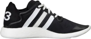 Adidas Y-3 Yohji Run 'Black White' Sneakers, black