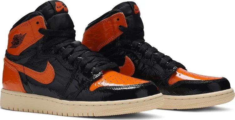 Air Jordan 1 Retro High OG BG Shattered Backboard 3.0, Orange