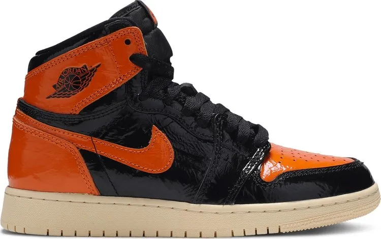 Air Jordan 1 Retro High OG BG Shattered Backboard 3.0, Orange