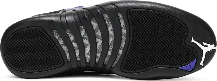 Air Jordan 12 Retro Dark Concord Sneakers, Black