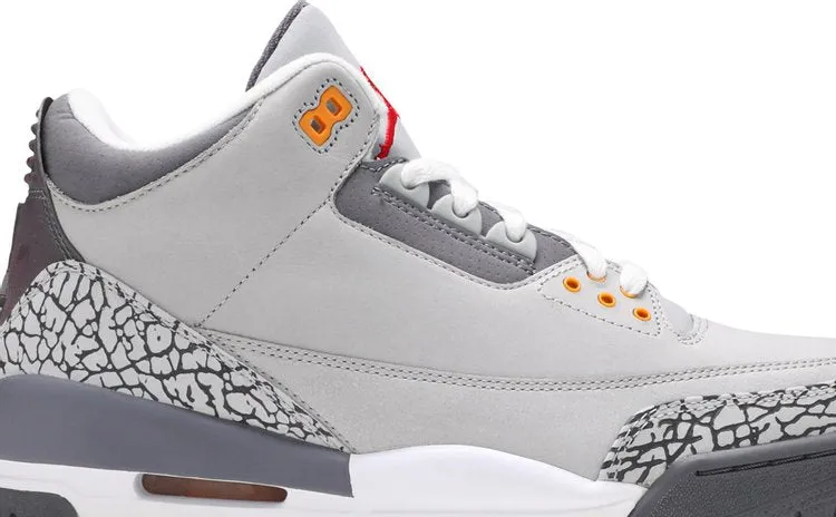 Air Jordan 3 Retro LS Cool Gray 2006, Silver