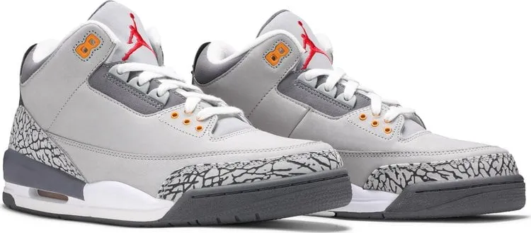 Air Jordan 3 Retro LS Cool Gray 2006, Silver