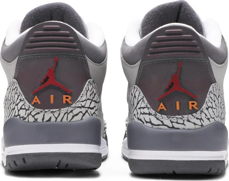 Air Jordan 3 Retro LS Cool Gray 2006, Silver