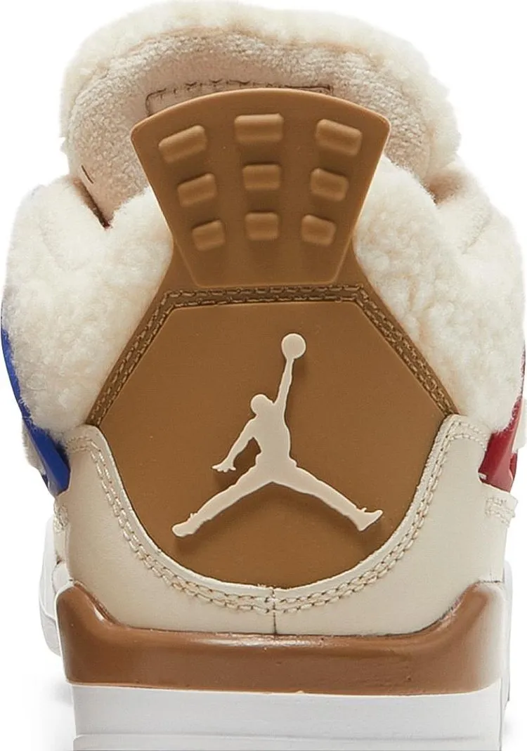 Air Jordan 4 Retro GS Wild Things, cream