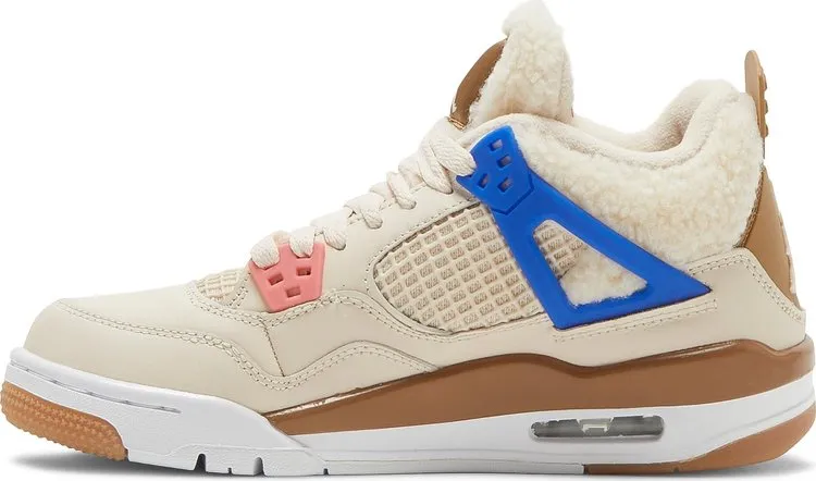 Air Jordan 4 Retro GS Wild Things, cream