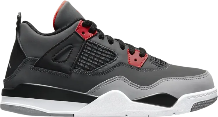 Air Jordan 4 Retro PS Infrared sneakers, gray