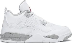 Air Jordan 4 Retro PS White Oreo sneakers, white