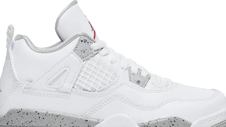 Air Jordan 4 Retro PS White Oreo sneakers, white