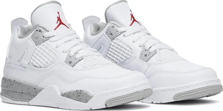 Air Jordan 4 Retro PS White Oreo sneakers, white