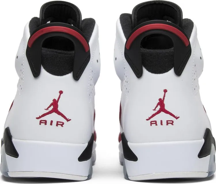 Air Jordan 6 Retro Carmine 2014 sneakers, white