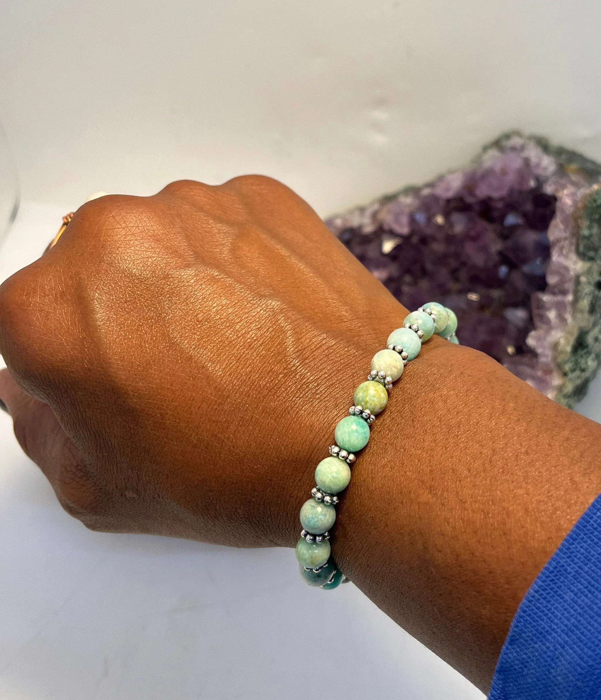 Amazonite Stretchy Bracelet