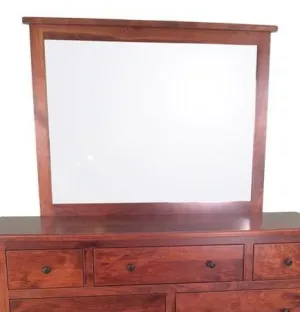 Amish Classic Shaker Mule Dresser Mirror