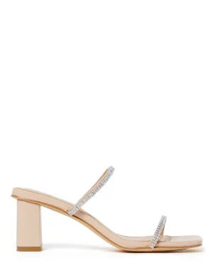 Aria Diamante Mule Heel