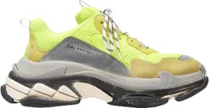 Balenciaga Triple S Sneaker Yellow 2018, yellow