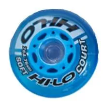 Bauer Hi-Lo 72mm/76A Court Roller/Inline Wheel