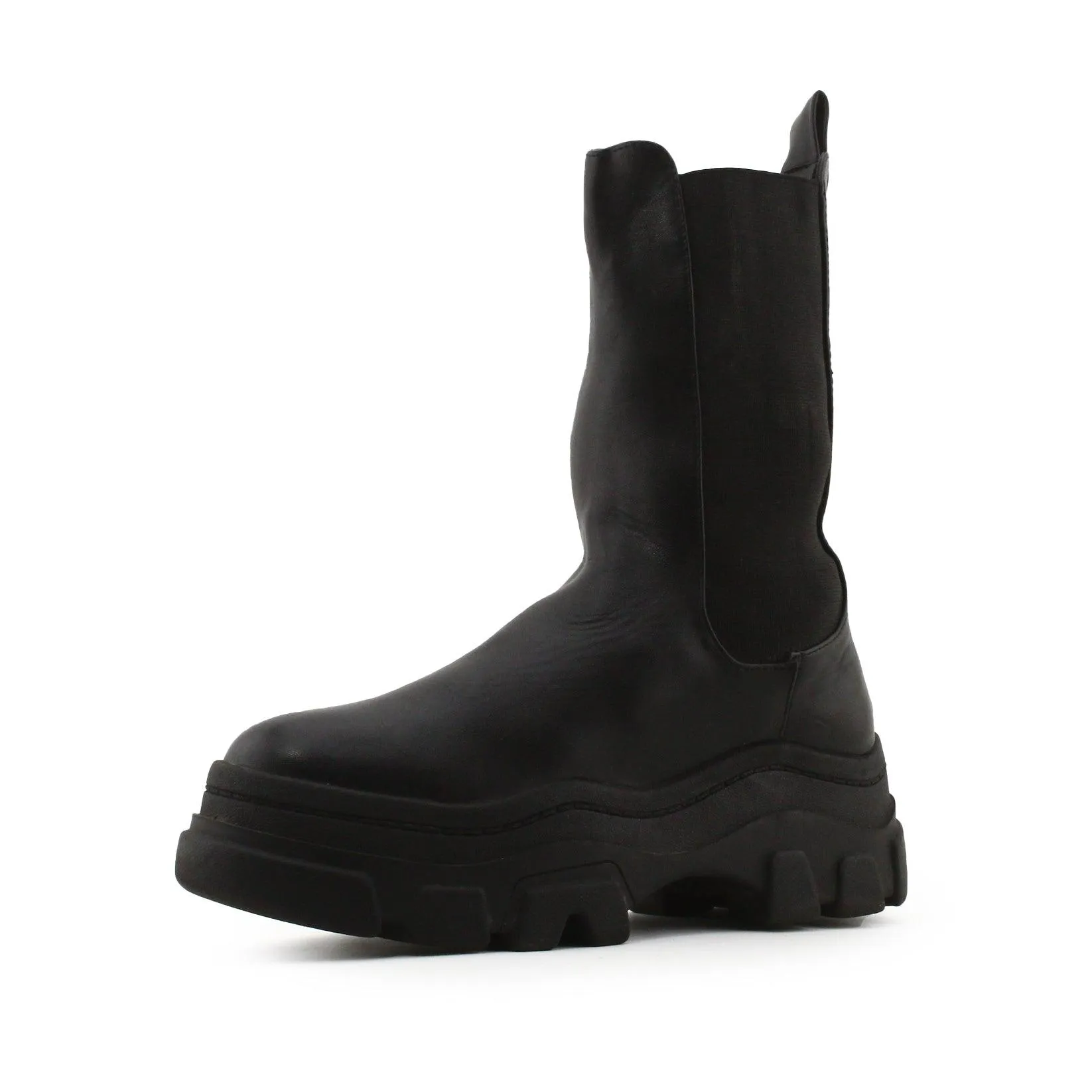 Bershka Stretchable Ankle Boots | 100% Authentic Leather