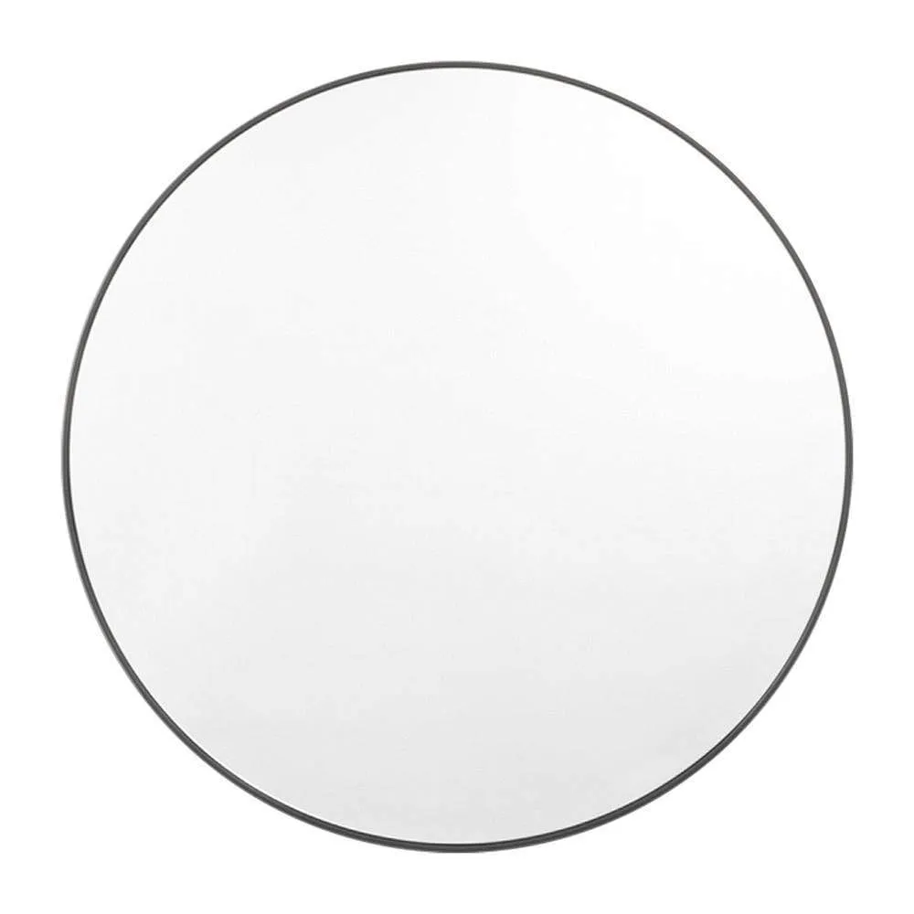 Bjorn Round Mirror Black 60CM