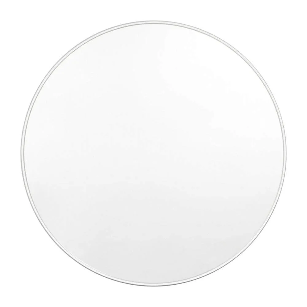 Bjorn Round Mirror Bright White 60CM