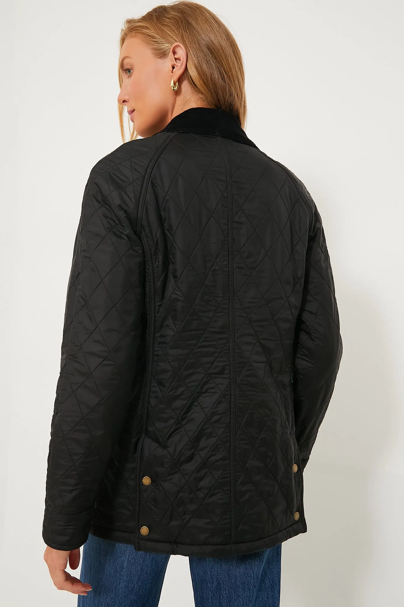 Black Beadnell Polarquilt Jacket