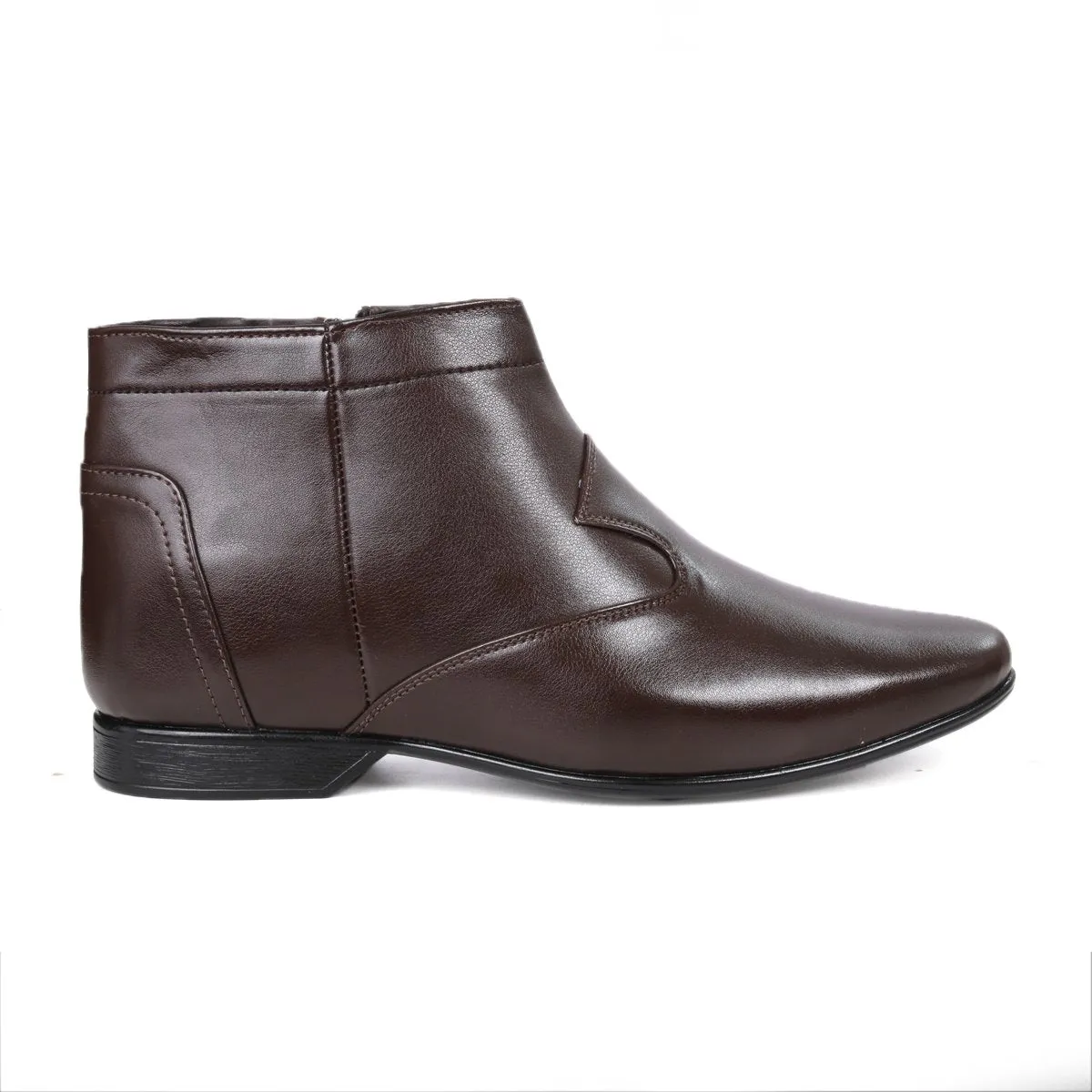 BXXY 9 cm (3.5 Inch) Height Increasing Formal and Casual Pu Leather Boots for All Occasions