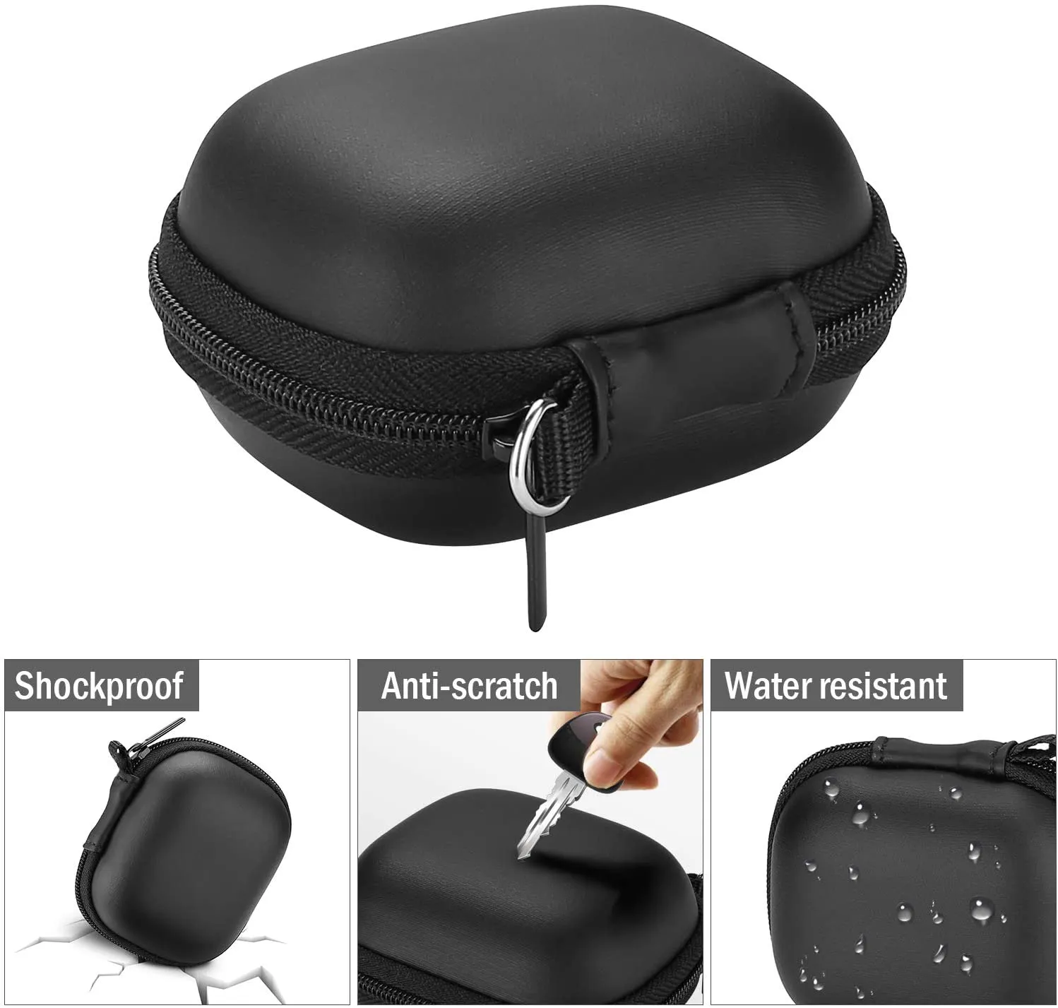 (CASE ONLY) Hard Carrying Case for AirPods 3/ AirPods Pro 2/ Pro 1/ Jabra Elite 75t/ Beats Studio Buds | ProCase