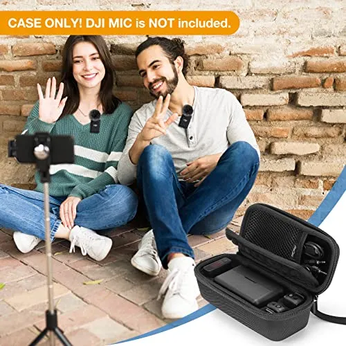 (CASE ONLY) Hard Carrying Case for DJI Mic Wireless Microphone System and Accessories | ProCase