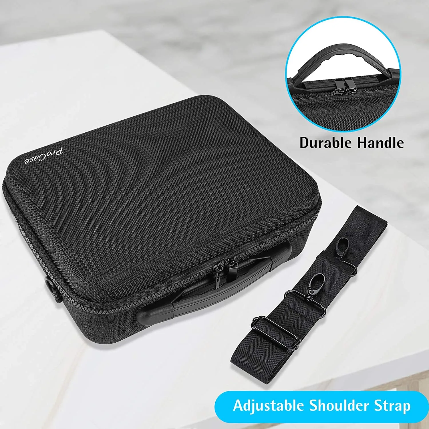 (CASE ONLY) Hard Carrying Case for DJI Mini 2 / DJI Mini 2 Fly More Combo and Accessories | ProCase