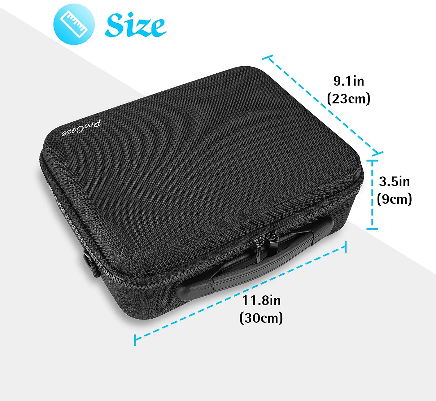 (CASE ONLY) Hard Carrying Case for DJI Mini 2 / DJI Mini 2 Fly More Combo and Accessories | ProCase