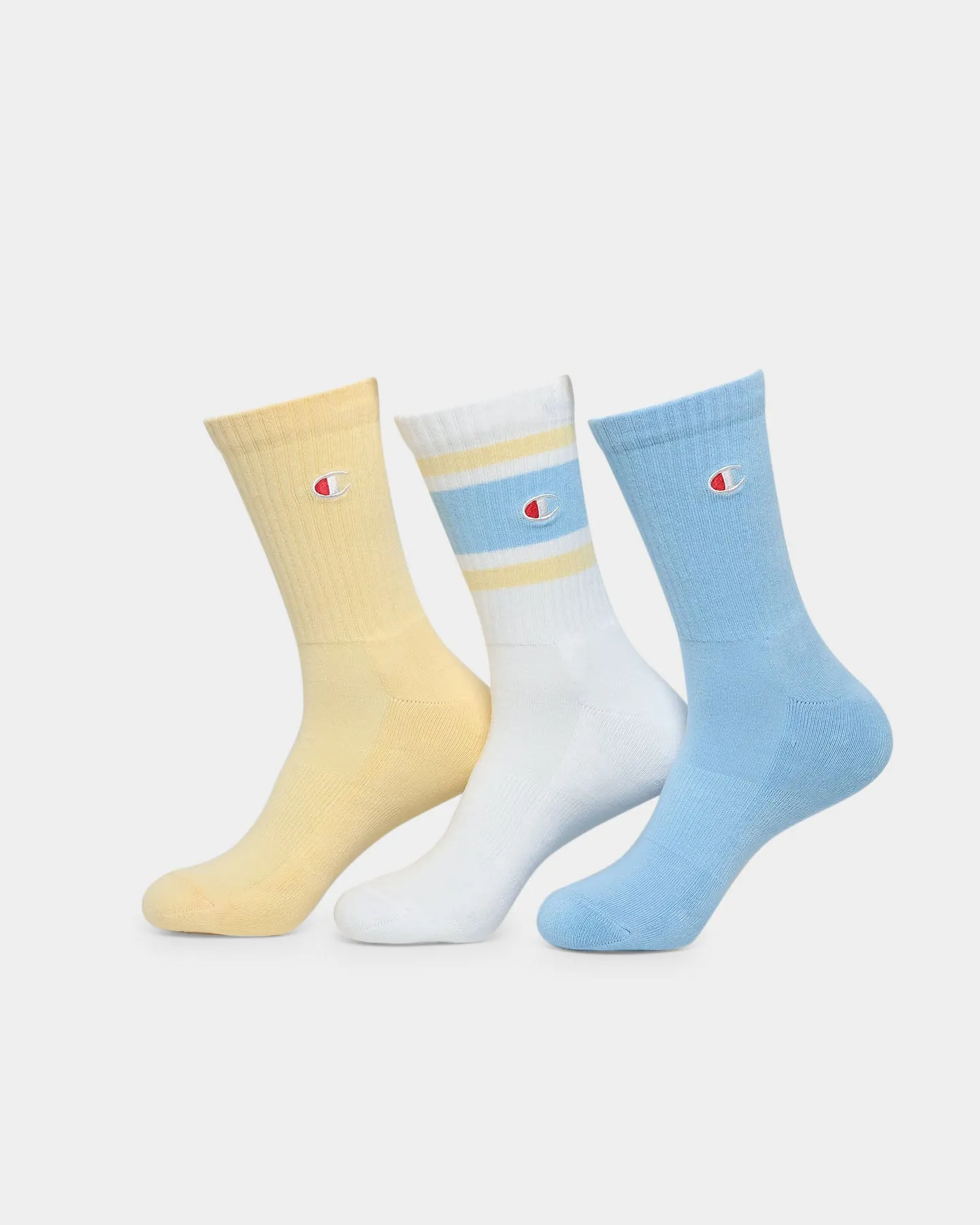 Champion LFS Mixed Crew Socks 3 Pack Pack 01