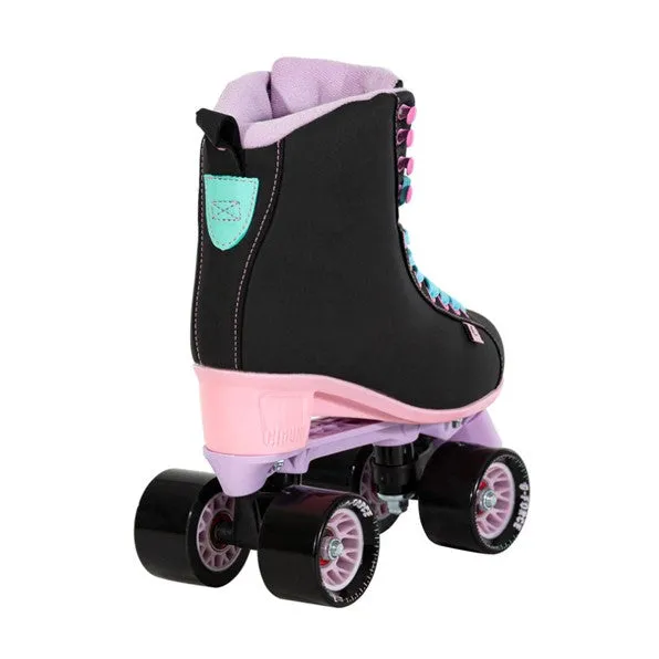 Chaya Melrose Black Pink Lilac Roller Skates