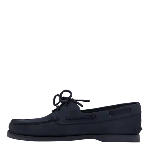 Classic Boat Boat Shoe Dark Blue Nubuck