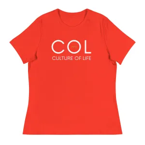 Classic COL1972 Tee: Navy or Red