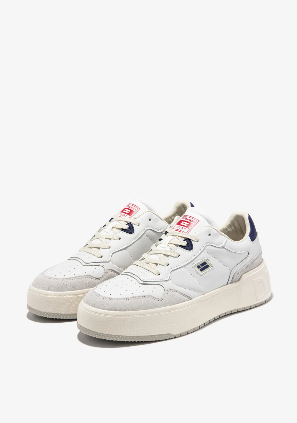 Court Tennis Basic White / Blue