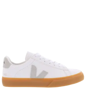 Dames Campo Sneaker Leer Wit/Natural