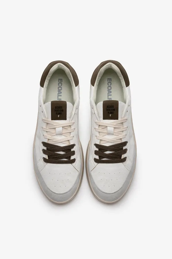 ECOALF | SNEAKERS MUJER | ARALALF SNEAKERS WOMAN OFF WHITE/KHAKI | BLANCO