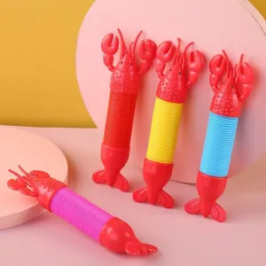 Extendo Lobster Pop Tube Sensory Fidget Toy