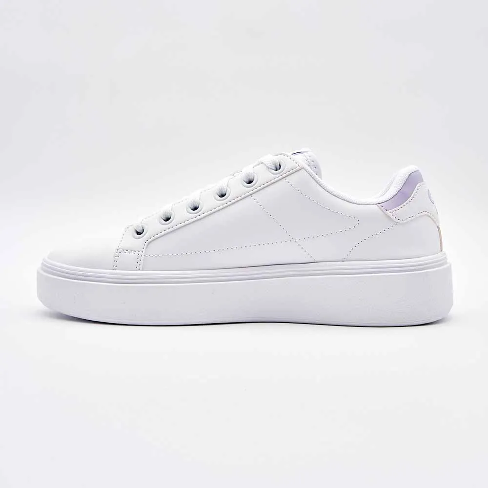 FILA Court Plumpy Ladies Sneaker - White / Lilac