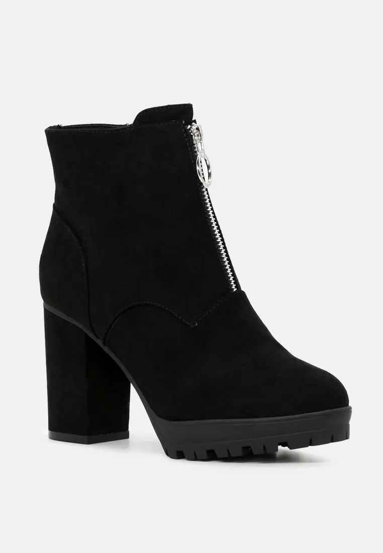 Gipsy Pointed Lace-Up Ankle Boots