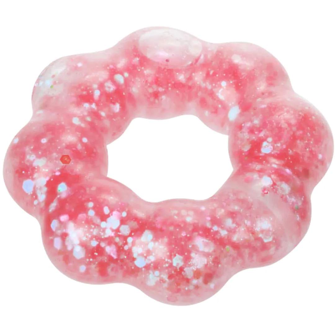 Glittery Flower Squeeze Bracelet Sensory