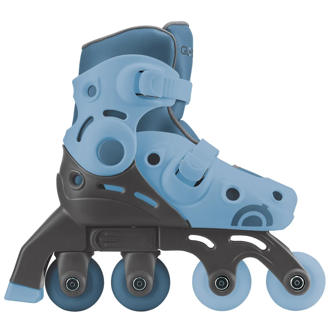 Globber Learning Inline Skates 2 In 1 - Ash Blue